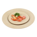 High Quality 7 Inch Round Bamboo Plate Wholesale Disposable